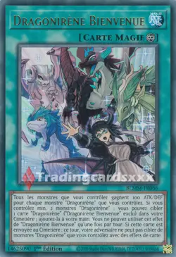 Yu-Gi-Oh! Dragonirene Bienvenue : UR BLMM-FR066 - Image 1