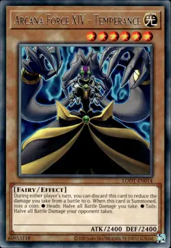 Arcana Force XIV - Temperance - Rare LODT-EN014 (2024) - NM - YuGiOh - Image 1