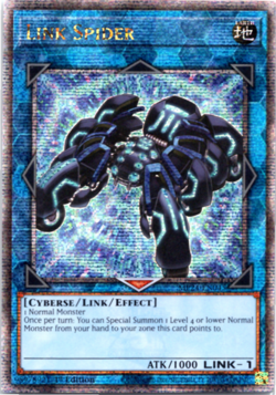 Link Spider - MP24-EN045 - Quarter Century Secret Rare - 1st Edition - Yugioh - Image 1