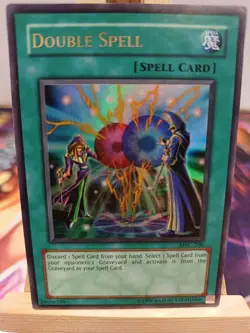 Doppel Zauber Double Spell MFC-106 Ultra Rare EN EX YUGIOH - Image 1