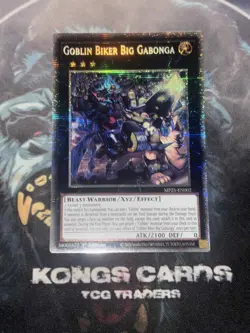 Yu-Gi-Oh MP25-EN002 Goblin Biker Big Gabonga Starlight Rare - Image 1