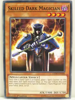 Yu-Gi-Oh - 1x #A006 Skilled Dark Magician - LEDD - Legendary Dragon Decks 3 - Image 1