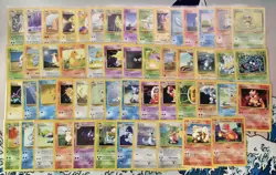 Base Set COMPLETE NON-HOLO SET 1999 WOTC Pokemon Card - Image 1