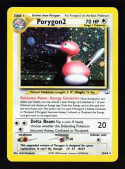 Porygon2 12/64 Neo Revelation Holo WOTC 2000 Pokemon Card - Image 1