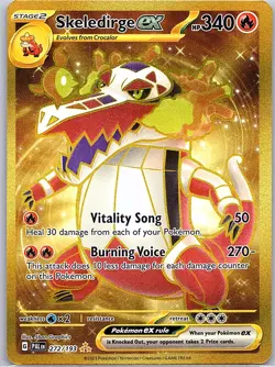 Skeledirge ex 272/193 SV02: Paldea Evolved - Pokemon Card - NM - Image 1
