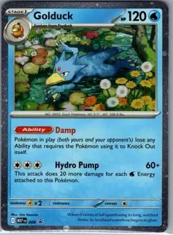 Golduck MEP 008 ME: Mega Evolution Promo - Pokemon Card - NM - Image 1