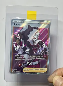 Piers 187/189 (NM) Ultra Rare Sword & Shield: Darkness Ablaze 2020 Pokemon Card - Image 3