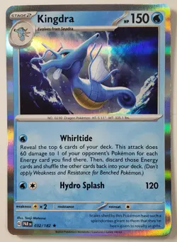 HOLO Kingdra 032/182 NM / M - Paradox Rift Pokemon Card - $2 Combined Shipping - Image 1
