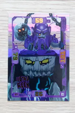 Lego NEXO KNIGHTS Serie 2 Karte Nr.57 ULTRA REX Trading Card Game Rar !!! - Image 1