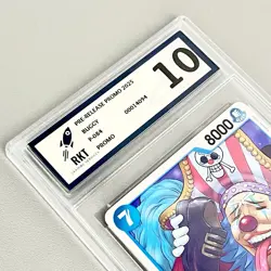 One Piece RARE PROMO Graded 10 Trading Card Game Buggy Manga Anime English Merch - Image 5