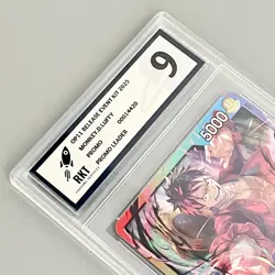One Piece RARE PROMO Graded Monkey D Luffy Trading Card Game Manga Anime TCG CCG - Image 5