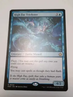 MTG - 1x High Fae Trickster - Foundations - NM - Image 1