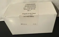 CRIMSON VOW Complete Set MOL Crimson Vow non-foil, FACTORY SEALED, WOTC - Image 1