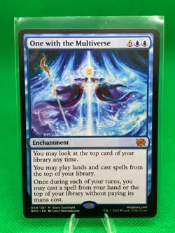 MTG - BRO - One with the Multiverse Mythic Enchantment - Image 1