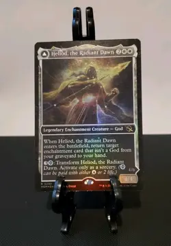 MTG Heliod, the Radiant Dawn 293 Rare Showcase Foil March of the Machine - Image 1