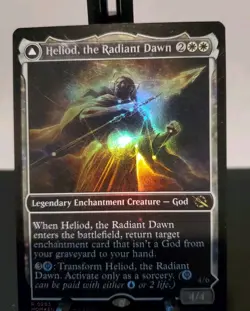 MTG Heliod, the Radiant Dawn 293 Rare Showcase Foil March of the Machine - Image 2