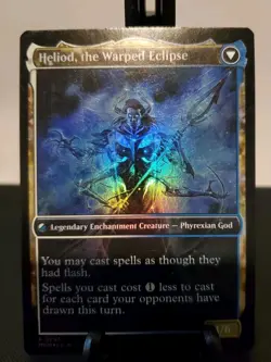 MTG Heliod, the Radiant Dawn 293 Rare Showcase Foil March of the Machine - Image 4