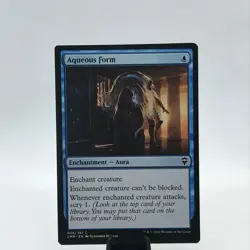 AQUEOUS FORM - COMMANDER LEGENDS - MTG - BLUE - ENCHANTMENT - NM - Image 1