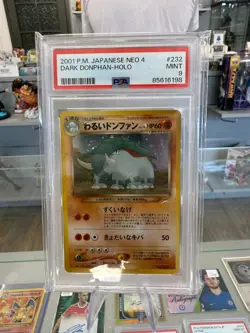 Pokemon - Dark Donphan- Holo Japp - No.232- Neo Destiny - PSA 9 - Image 1