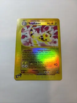 Pokemon TCG Ampharos 34/165 Rare Reverse Holo Expedition Base Set - Image 4
