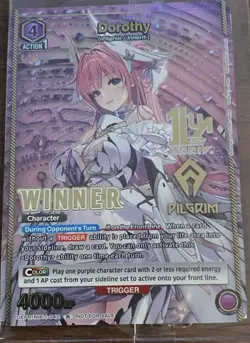 5x Union Arena TCG Winner Card Dorothy Raised Foil English UEPR/NIK-1-042 - Image 1