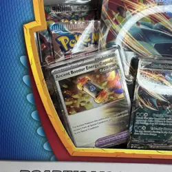 Pokemon TCG Roaring Moon Ex Box Sealed 4 Booster Packs Promo Cards Paradox Rift - Image 4