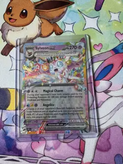 Pokemon TCG Sylveon EX 086/191 Surging Sparks Holo Double Rare Card - Image 1