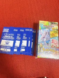 Pokemon Card Sword & Shield Booster Box Pokemon Go 5promo pack - Image 1