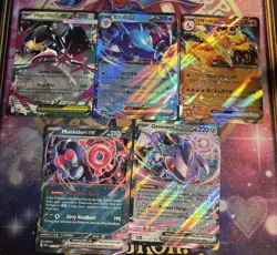 Pokemon Bundle 1, 5x Mixed Ex Cards, JP, KR & EN, NM Condition. - Image 1