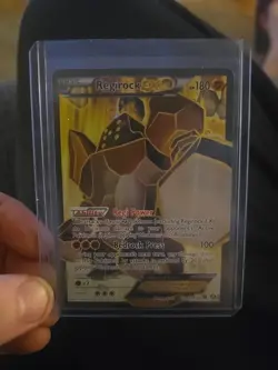 Regirock EX 43a/124 Alt Art XY Premium Trainer Collection Promo Pokemon Card NM - Image 1