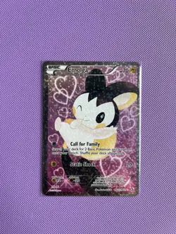 Pokemon TCG Emolga RC23/RC25 Legendary Treasures Radiant Collection Holo Card - Image 1
