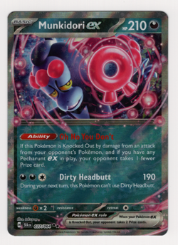 Munkidori EX 037/064 - NM - Shrouded Fable, Scarlet & Violet Pokemon Card - Image 1