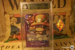 ONE PIECE Card Game Tony Tony. Chopper OP07-066 WINNER CHAMPIONSHIP 2025 BGS 10 - Image 1