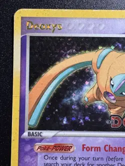 Deoxys 18/107 Defense Forme EX Deoxys Pokemon Card Reverse Holo Foil Rare HP - Image 3