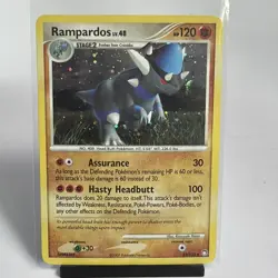 Pokemon TCG Mysterious Treasures Rampardos 33/123 Holo Rare LP Card - Image 1