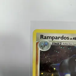 Pokemon TCG Mysterious Treasures Rampardos 33/123 Holo Rare LP Card - Image 2