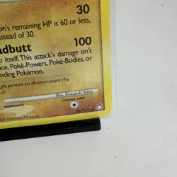 Pokemon TCG Mysterious Treasures Rampardos 33/123 Holo Rare LP Card - Image 4