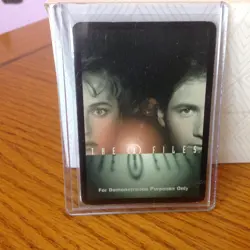 X-Files CCG Sleep Deprivation GenCon Promo Card - Image 3