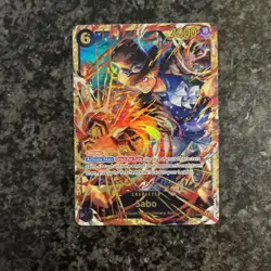 ONE PIECE Card Sabo SEC OP13-120 - Carrying on His Will ENGLISH Mint - Image 1