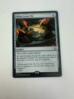MTG White Lotus Tile Normal Avatar: The Last Airbender # 262 NM - Image 1