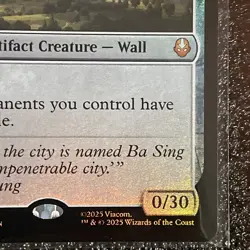 The Walls of Ba Sing Se #261 FOIL MTG Avatar: The Last Airbender TLA Mint - Image 4