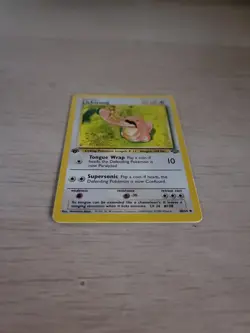 Pokemon Jungle Set 1st Edition Regular Finish Lickitung 38/64 LP Condition OC371 - Image 2