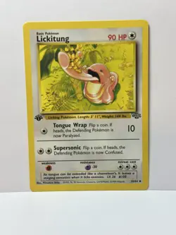 1999 Pokemon Lickitung 1st Edition Jungle 38/64 - Image 1