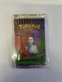 Pokemon New & Sealed 1st Edition Gym Challenge Booster Pack - Blaine Art - Image 1