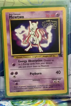 Mewtwo 3 Wizards Of The Coast Blackstar Promo Pokemon English Movie Promo 1999 - Image 1