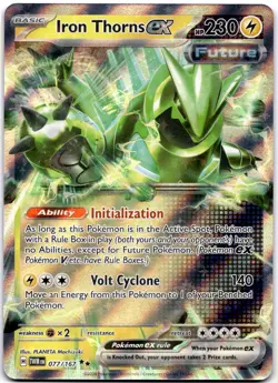 Iron Thorns ex - Double Rare SV06: Twilight Masquerade 077/167 NM Pokemon - Image 1