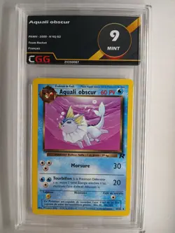 Carte pokemon Aquali obscur (TR 45) Team Rocket CGG 9 FRANCAIS 25350087 - Image 1
