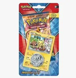 Pokemon TCG XY Breakpoint Checklane Blister Booster Pack Pikachu XY95 Promo - Image 1