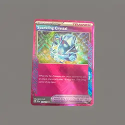 Pokemon TCG - Sparkling Crystal ACE SPEC Rare Prismatic Evolutions 129/131 NM - Image 1