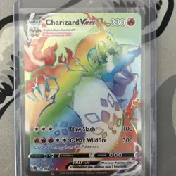 Pokemon TCG Charizard VMAX Champion's Path 074/073 Holo Secret Rare NM/M - Image 1